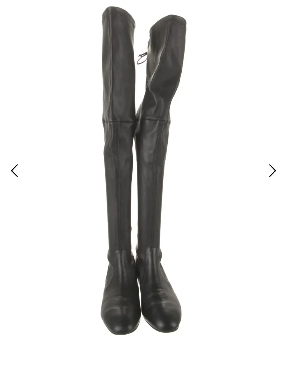 Stuart Weitzman Over-The-Knee Leather Flat Boot